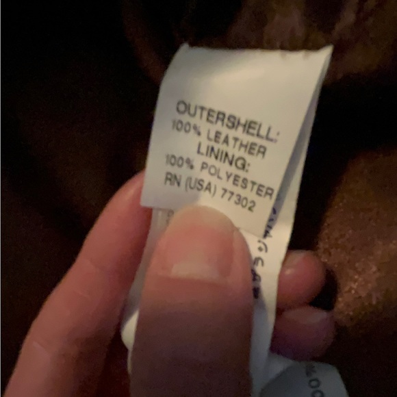 Zara Basic leather utility jacket size S - Picture 4 of 5